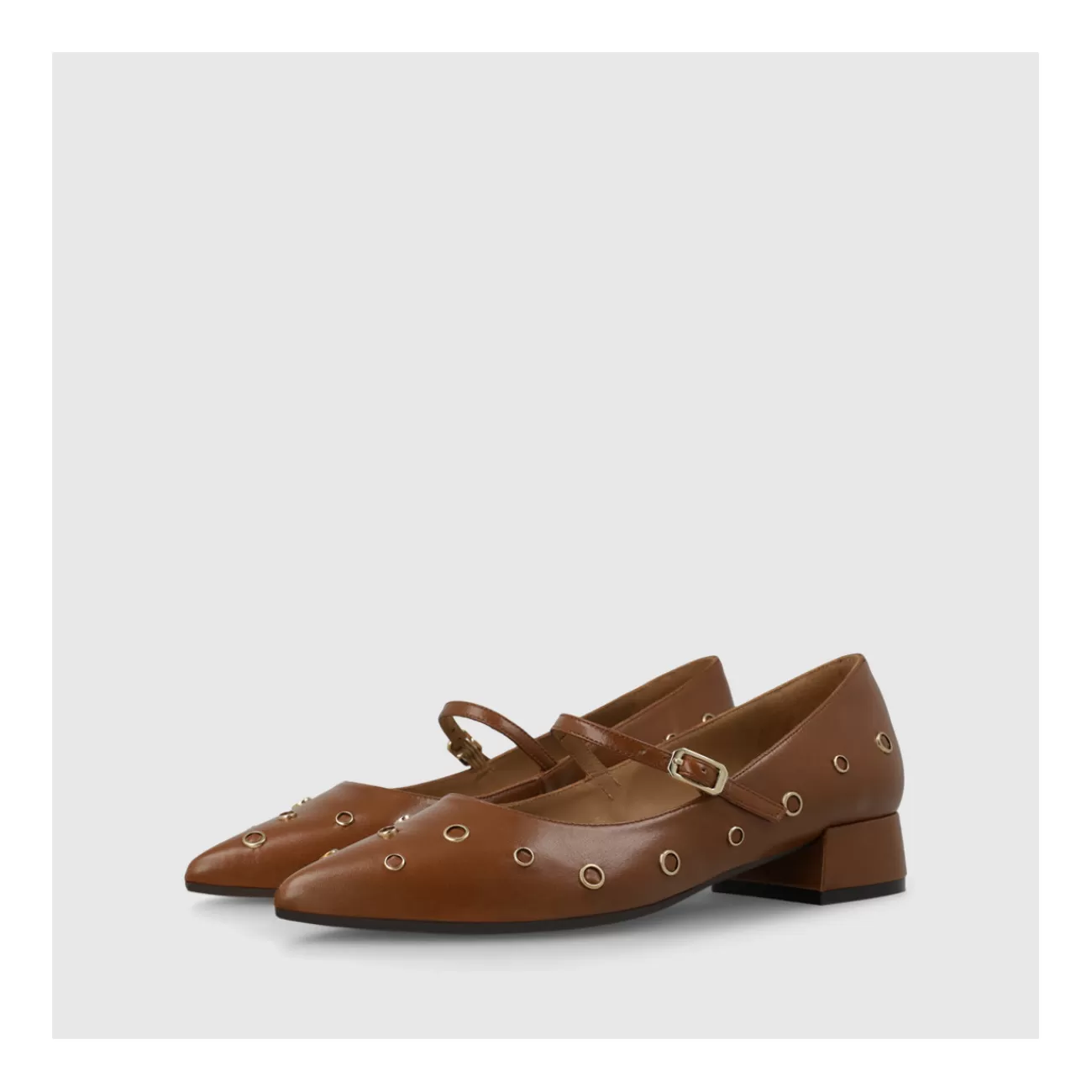 LODI BALLERINES MARRON AMONIS