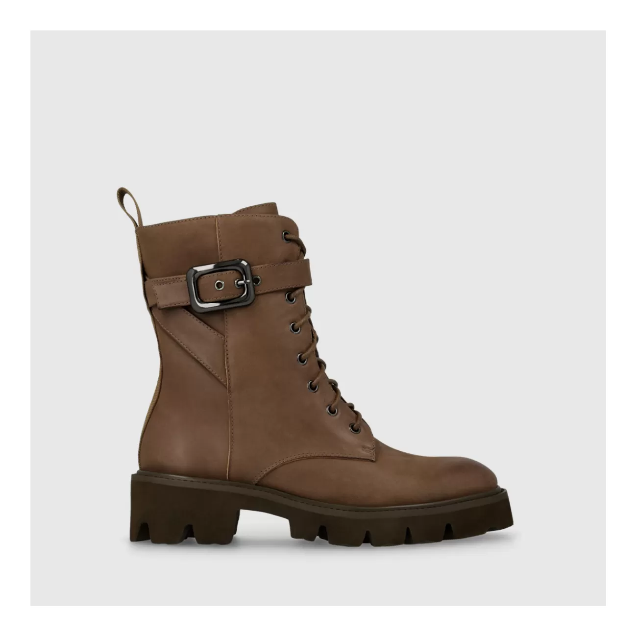 LODI BOTTINES MARRON CE5143