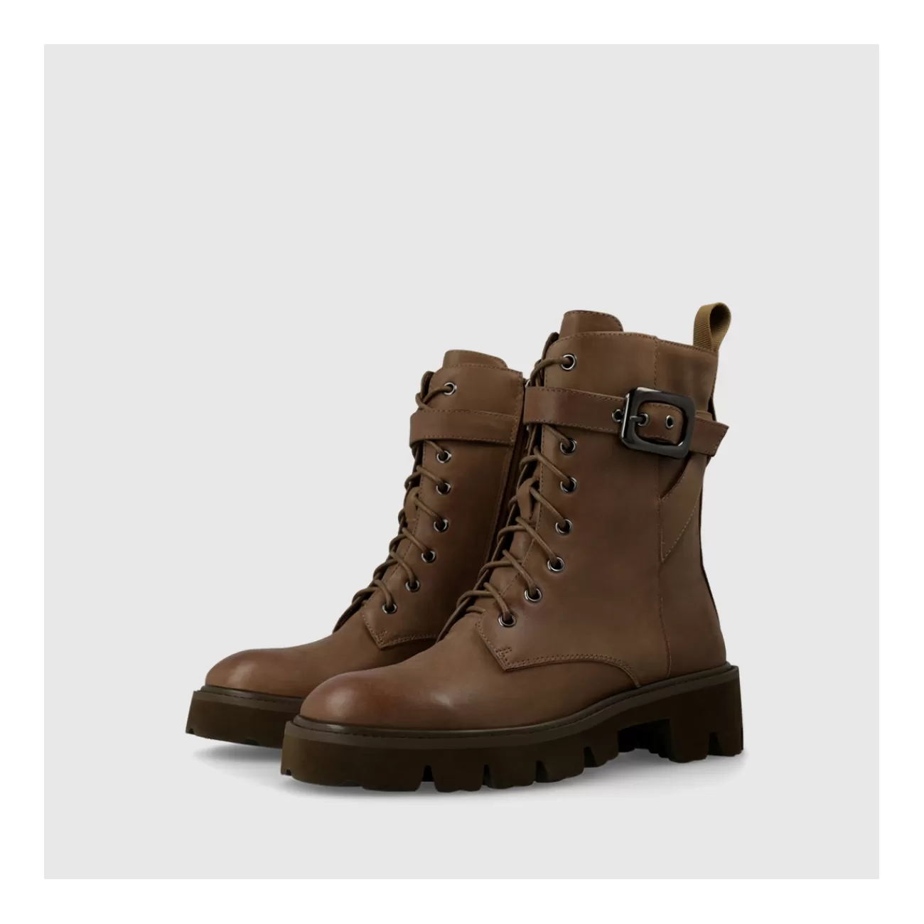 LODI BOTTINES MARRON CE5143